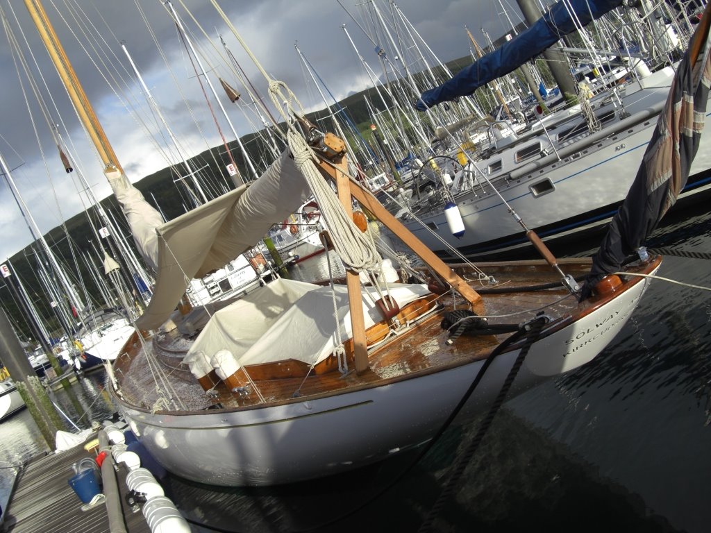 Solway Maid at Largs Yacht Haven by MM3YPH