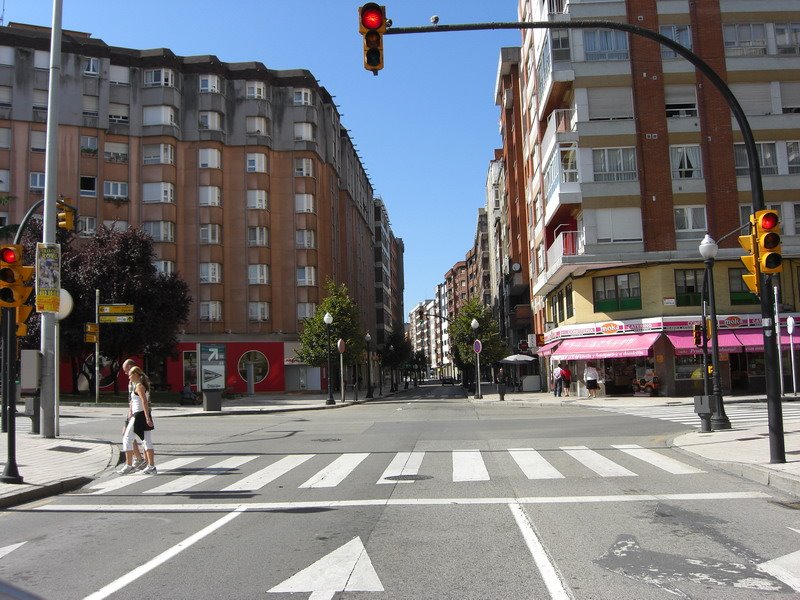 Ctra de la Costa, Gijón by Coruxa