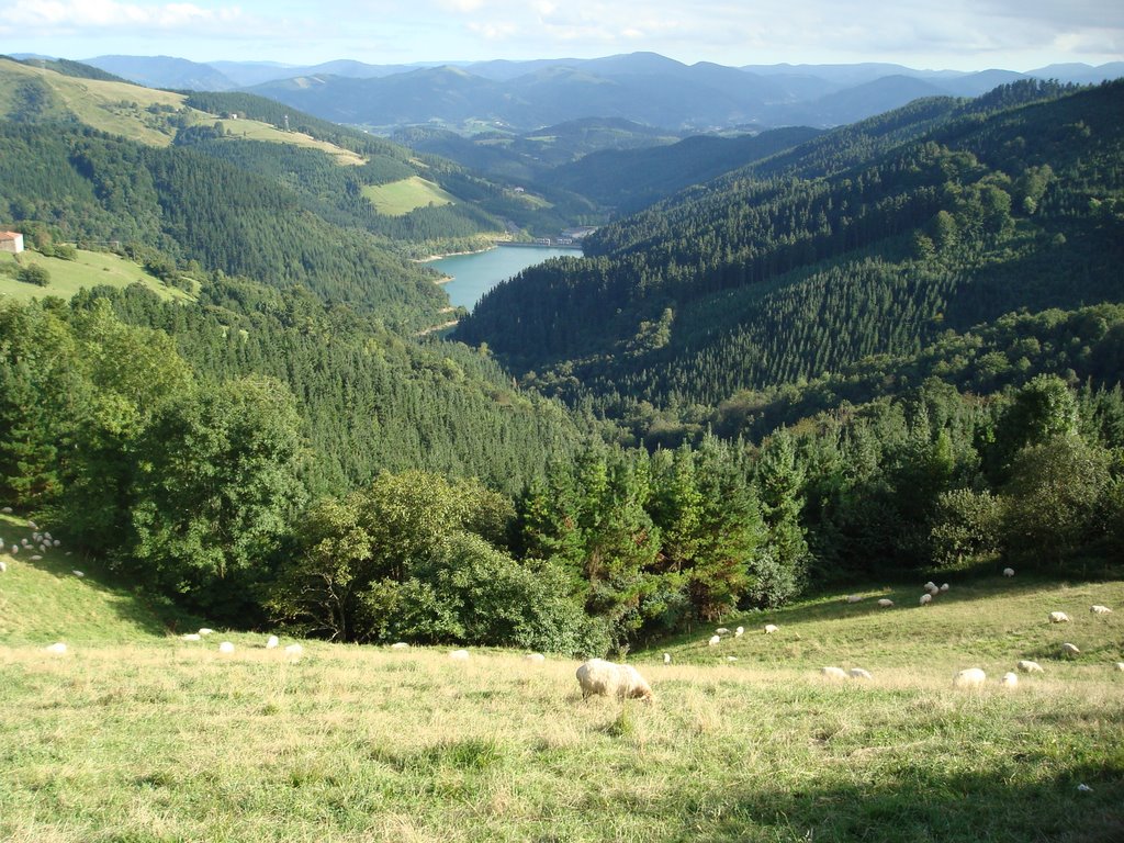 Pantano de Arriaran desde Mandubia by CeMíguez