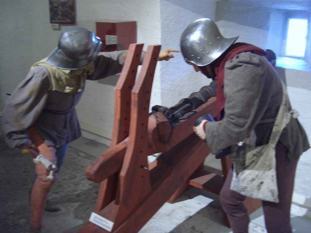 Swiss gunners during the bourgundian wars 15th century by Stephan Maria Hitzel