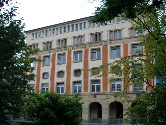 Melanchthonhaus - Blick von der Jörg-Ratgeb-Straße aus by ludu25