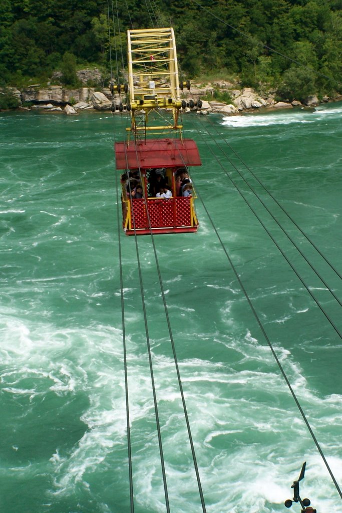 Cable Car Above the Whirlpool by Bob Baxter