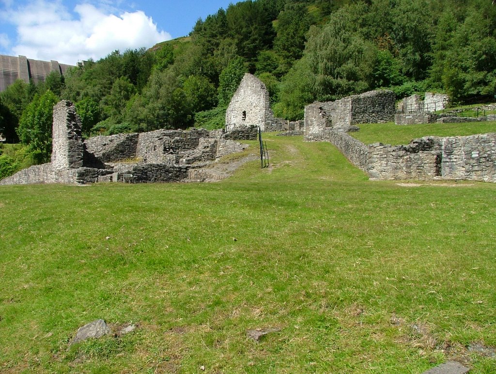 Llyn Clywedog Reservoir - Old Lead Mine by SBower