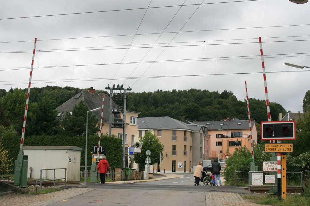 Schuttrange, at the railway line Luxembourg - Wasserbillig by roadrunner1971