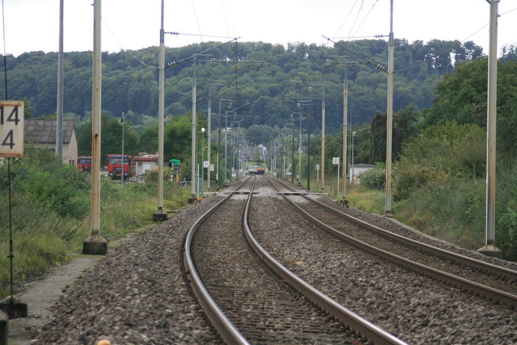 Schuttrange, at the railway line Luxembourg - Wasserbillig by roadrunner1971