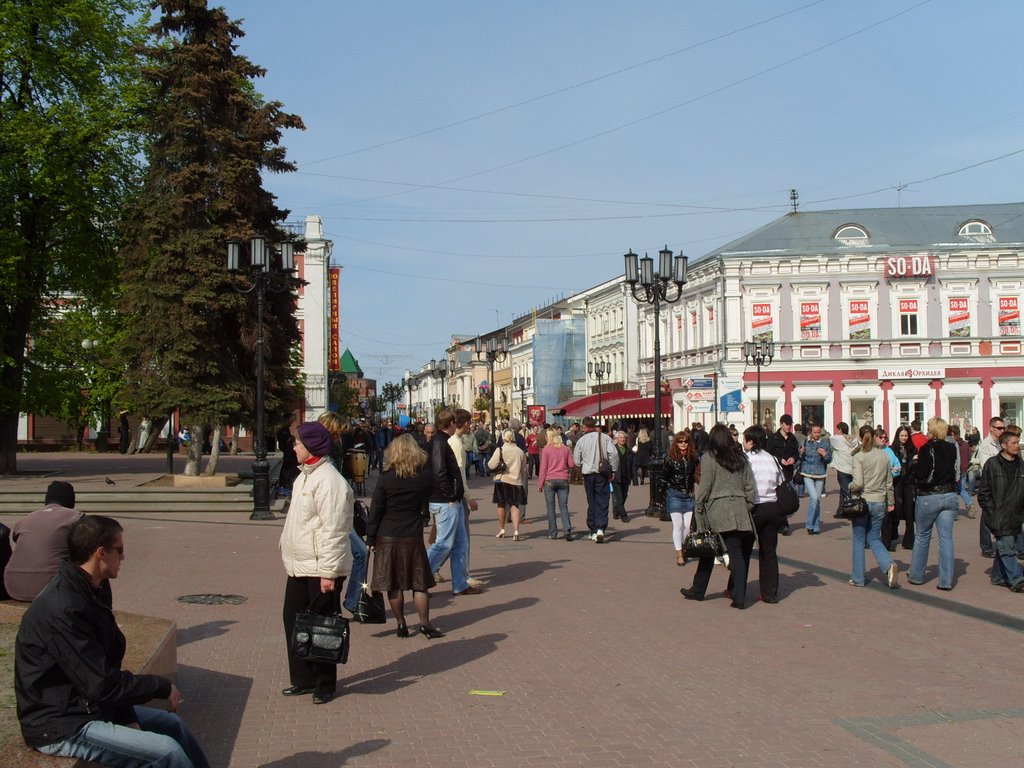 Bolshaya Pokrovka, Drama Theatre square by kriukov