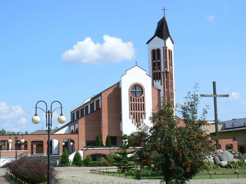 New Church on Tarchomin by Piotr Kozlowski