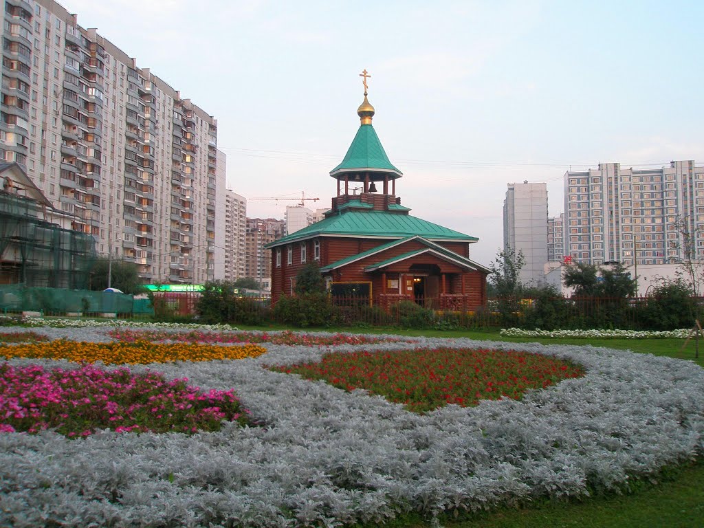 ЦЕРКОВЬ-ЧАСОВНЯ ПОКРОВА ПРЕСВЯТОЙ БОГОРОДИЦЫ by AMURE