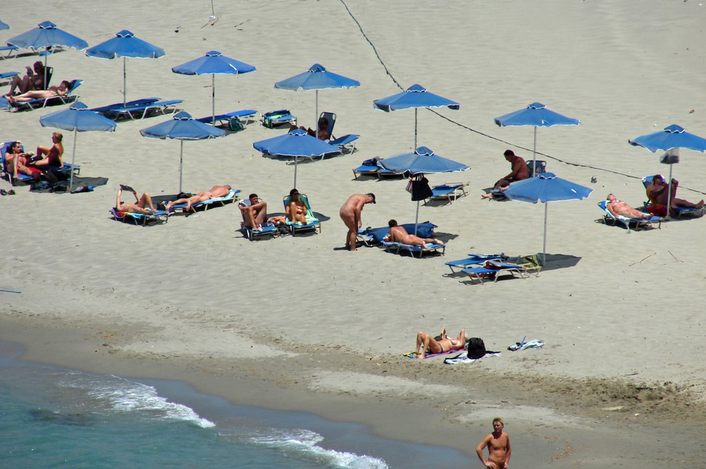 Plakias Beach - far east - nudebeach by Max Melgaard