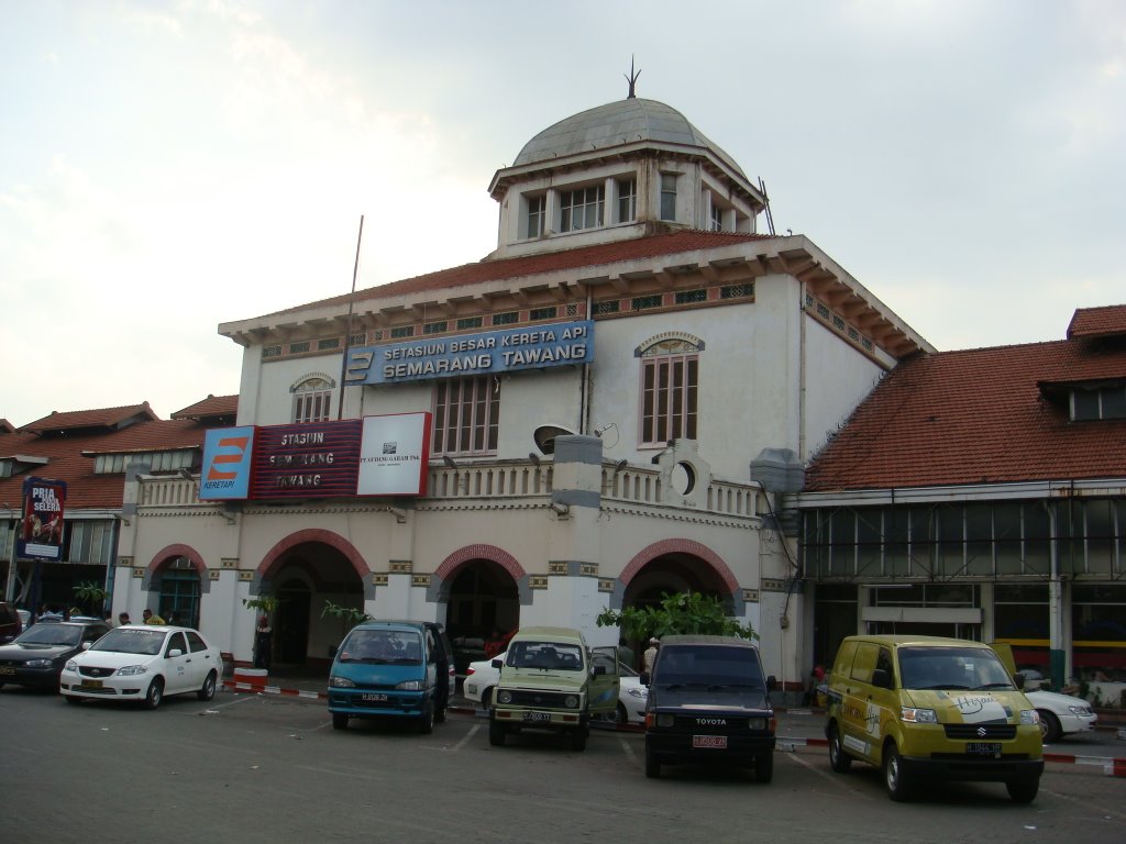 Tawang Train Station, Semarang by Dimpled