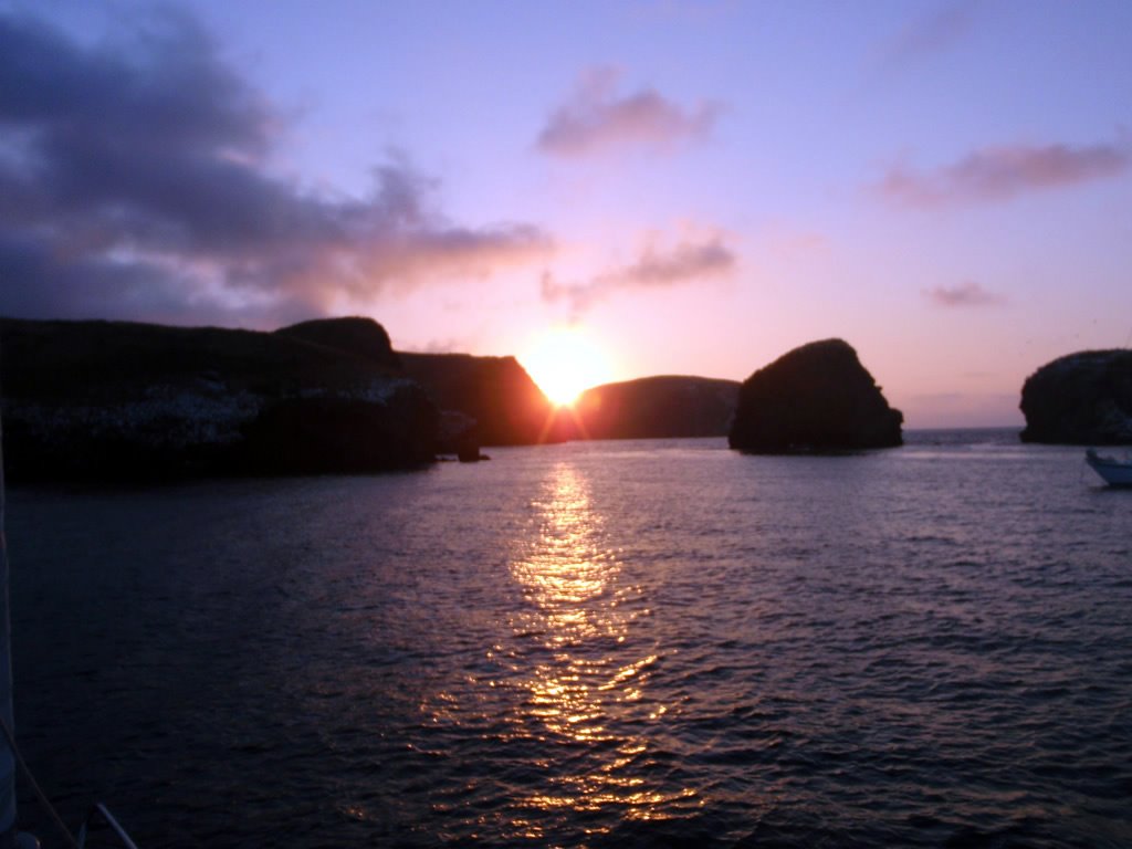 Sunset Little Scorpion, Santa Cruz Island by ken_kirtley