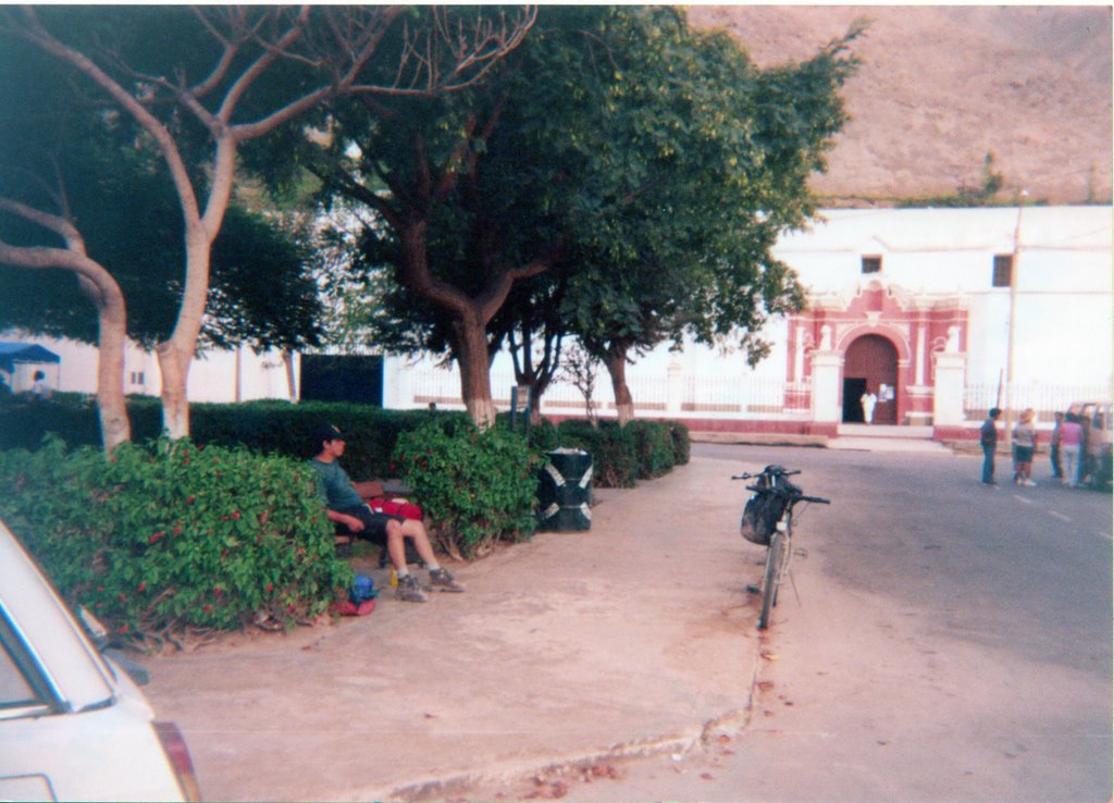 Plaza de Armas de Lunahuana, 2003 by Cristhian Delgado M