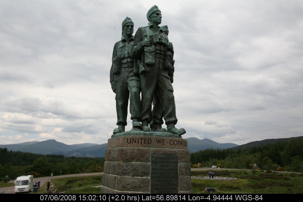 Commando Memorial by Pierre Marc