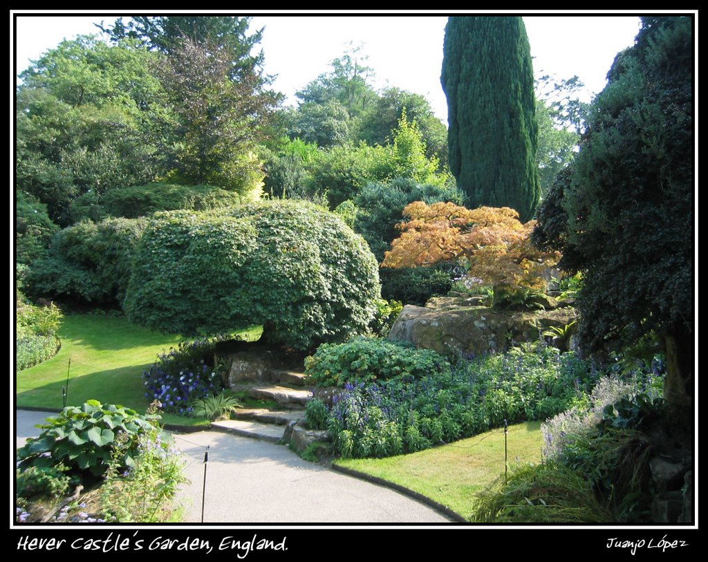 Hever Castle's Garden, England by Juanjo Lopez