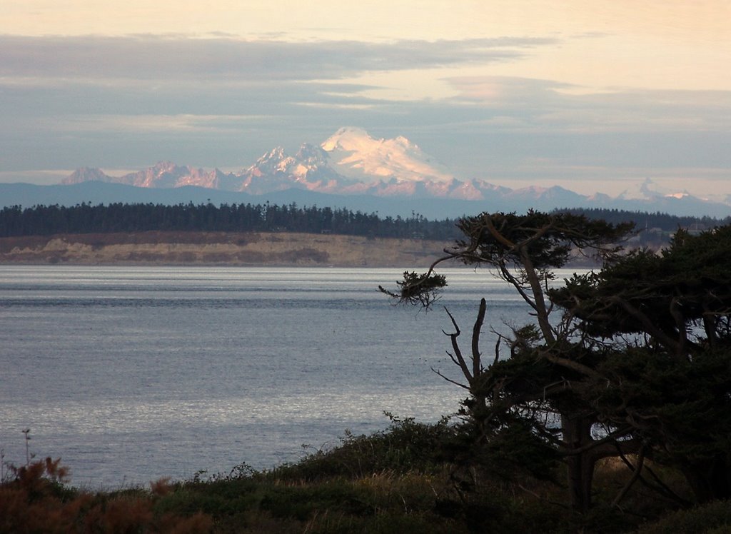 Mt Baker from Point Wilson by patt roche