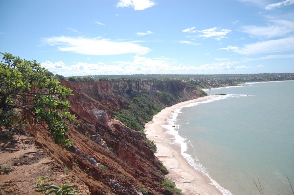 Falésias, praia do coqueirinho, conde PB by Dirceu Pereira