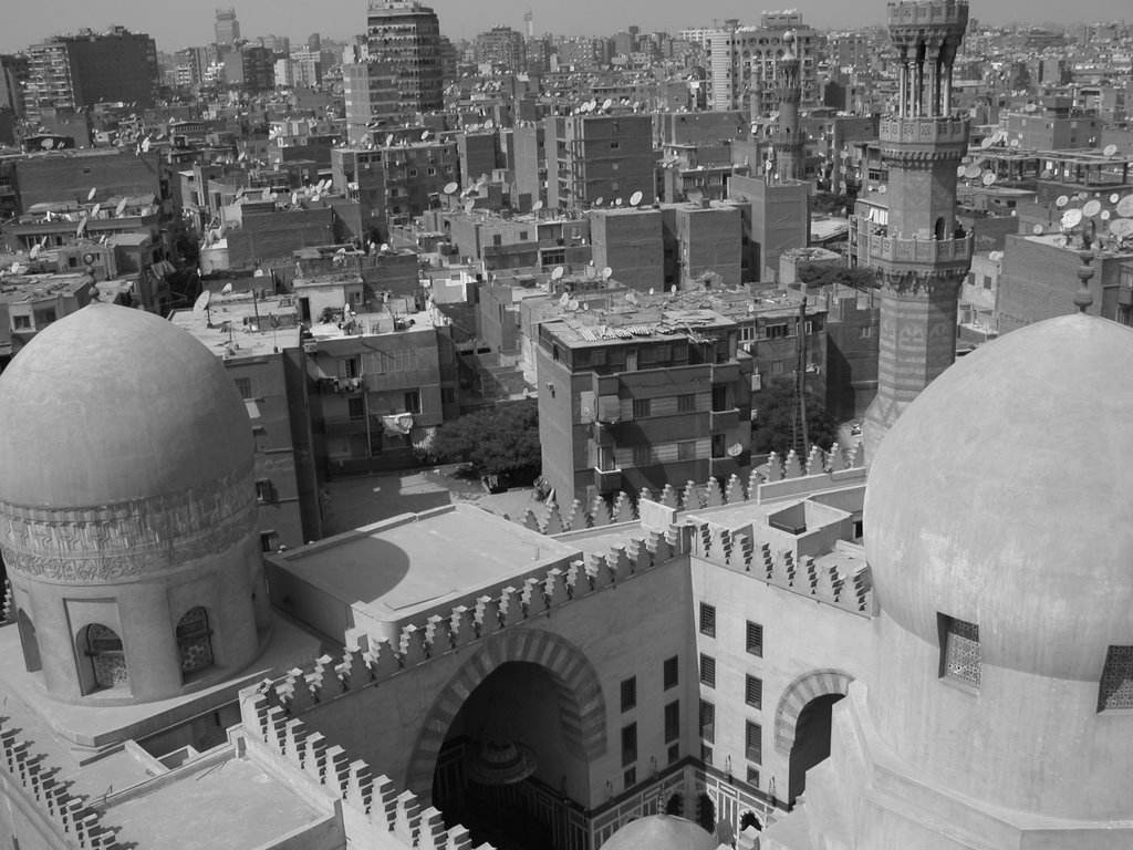 A View from the Ibn Tulun minaret by Philipp Gaertner