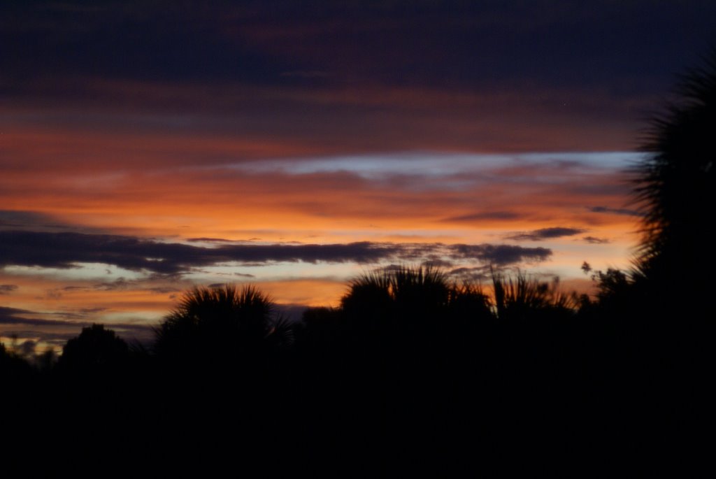 Night Sky Before Hurricane Fay by Scottie Dawson