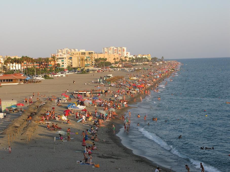 Salobreña,playa del Peñón by M.Bosch