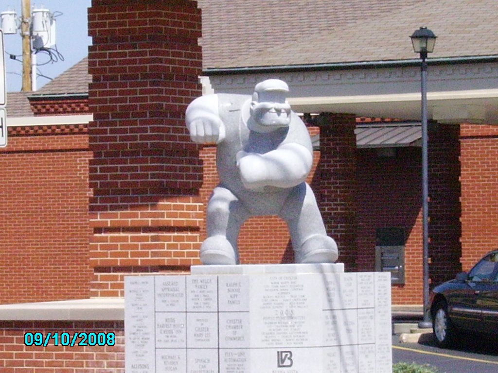 Bluto Statue 2008 by DaWaRa