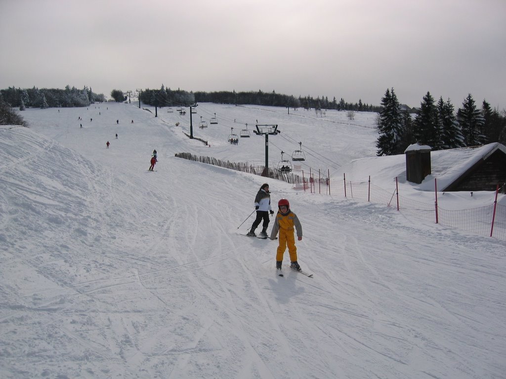 Piste bleue de la Schlucht by ftime