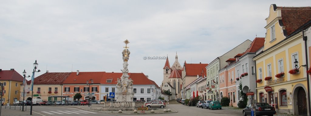 Eggenburg Hauptplatz , Námestie by Daniel Dutka