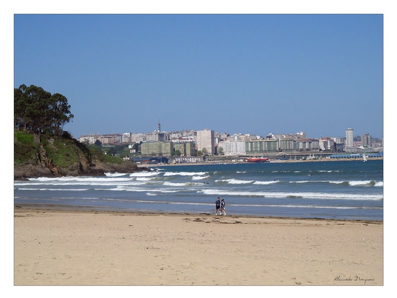 Playa de Bastiagueiro by AlesTemple