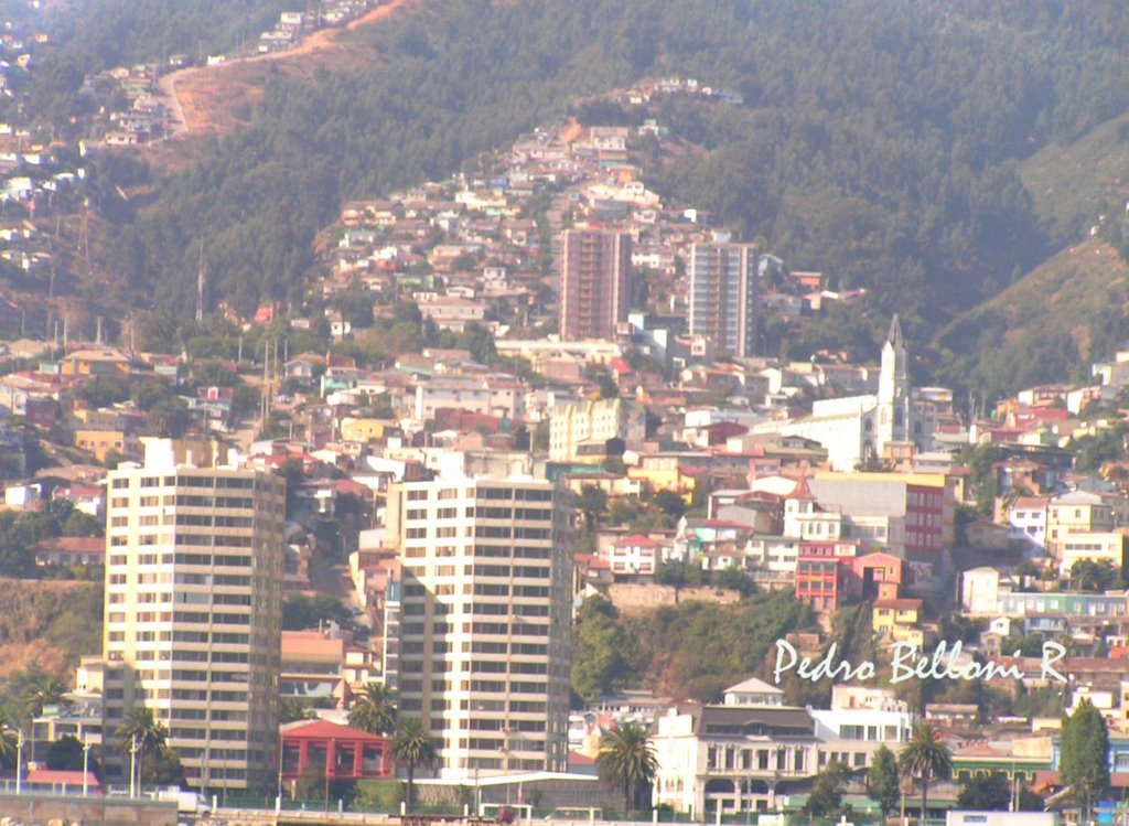 Vista de los cerros de Valparaíso by PedroBoris