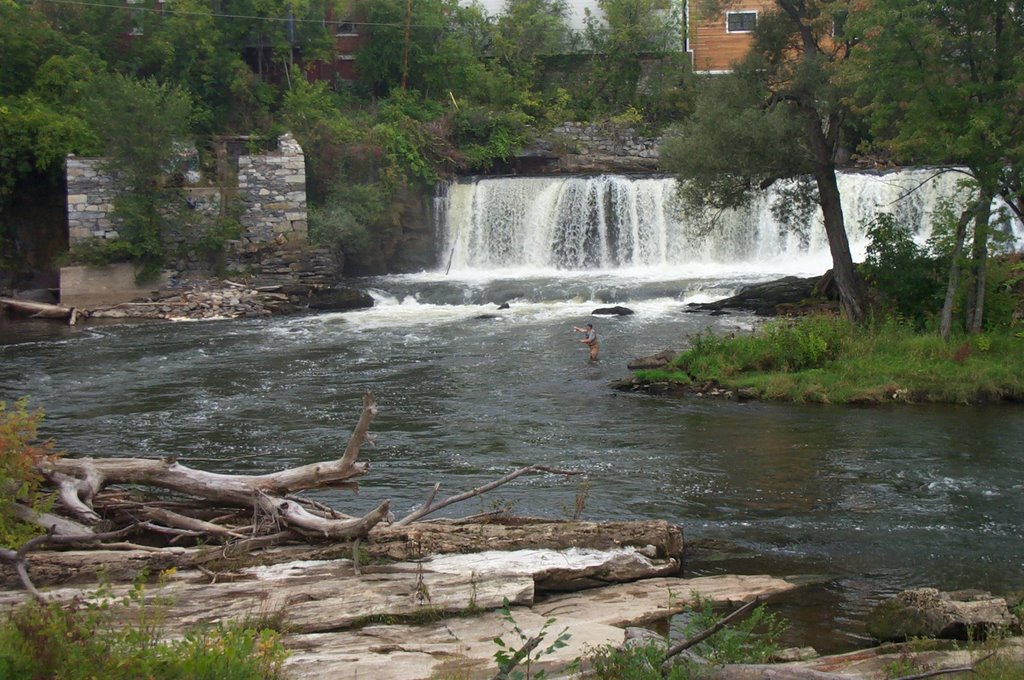 Otter Creek Falls, Middlebury by rpmccarty