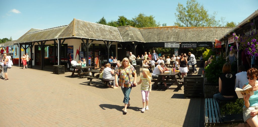 Devon - Trago Mills on a busy summer day by A Photographer