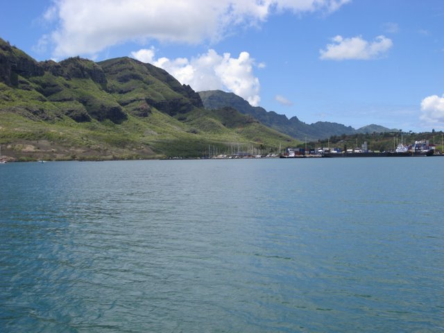 Nawiliwili Harbor by JamieDinkelacker