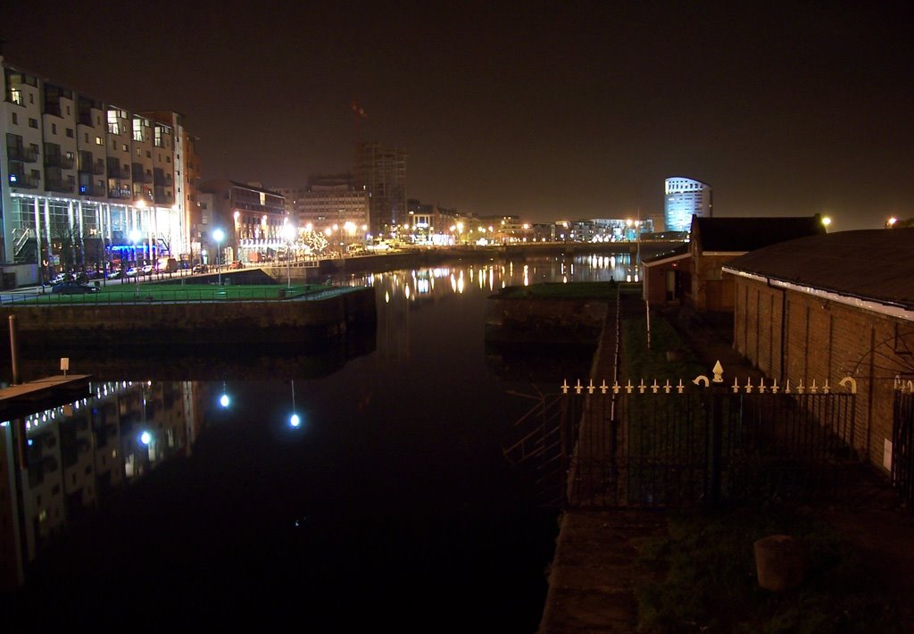 The River Shannon from Sarsfield Bridge by prunly