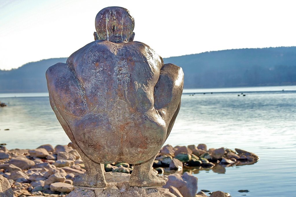 El Nino mit Blick auf den See by Frank Struckat