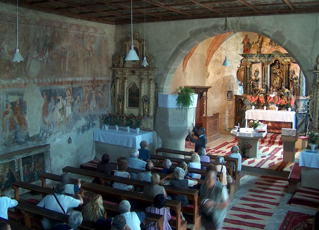 Gelence/Ghelinţa. St.Emericus church from 13th century. by Péter Kesselyák