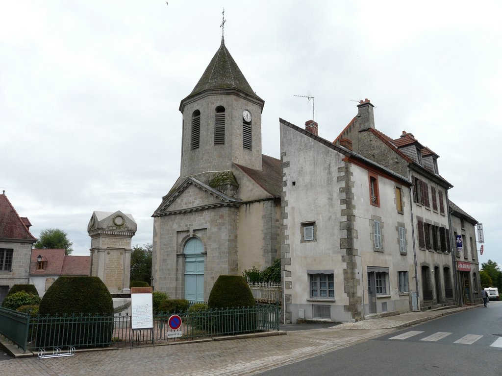 L'église Saint-Silvain, Ahun, Creuse, France by David Jimmink