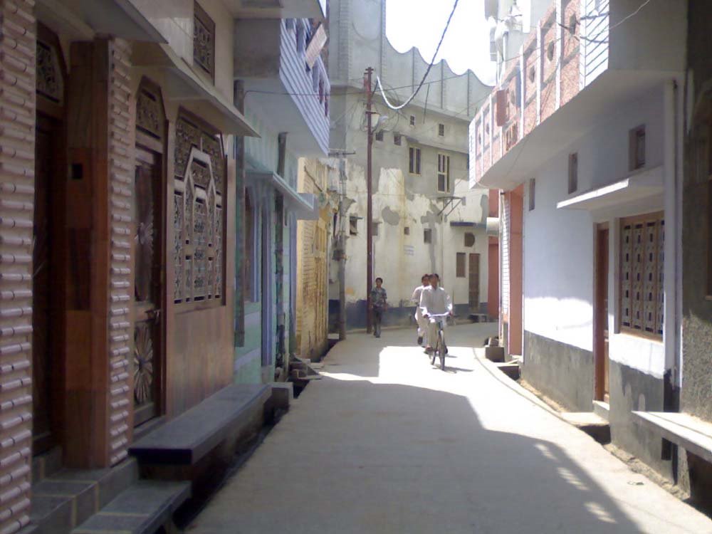 Street in Darbar-e-Kalan. by *S.Farooq Hammad*