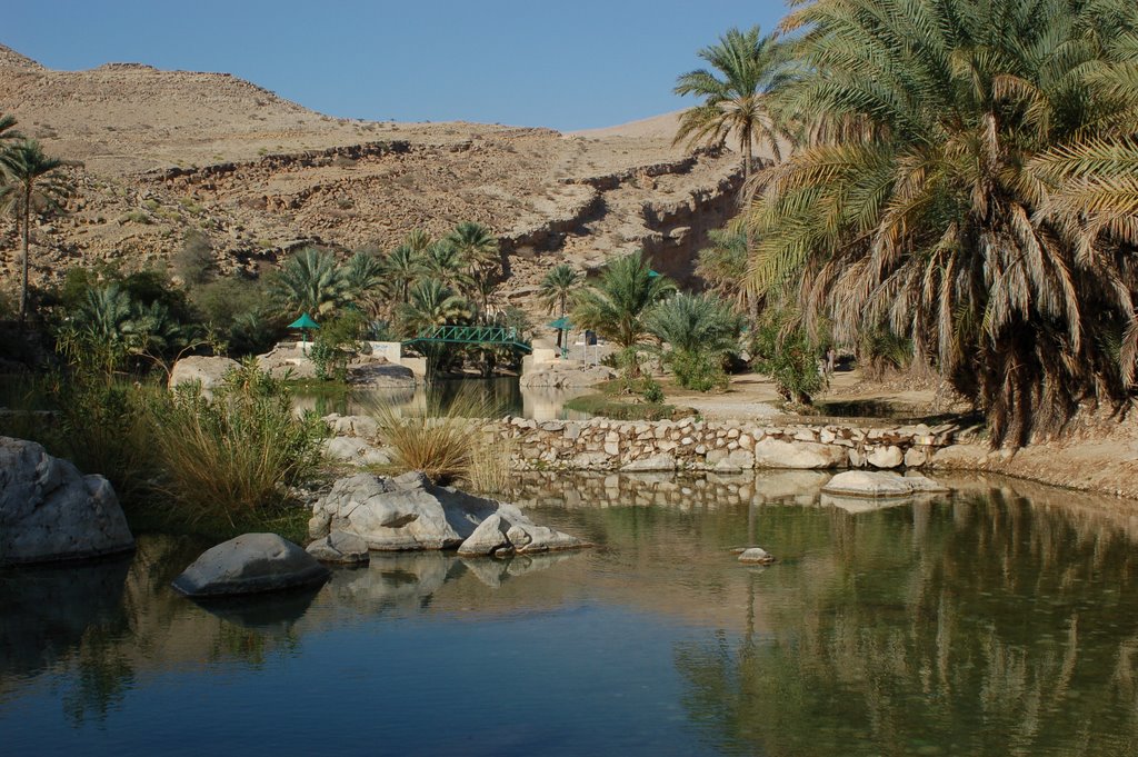 Wadi Bani Khalid - Pool by cohochstein