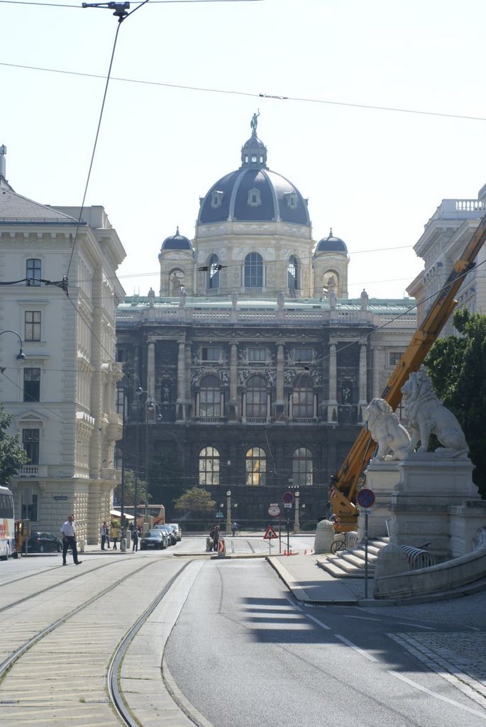 Wien - Schmerlingplatz - View SE on Naturhistorisches Museum by txllxt TxllxT