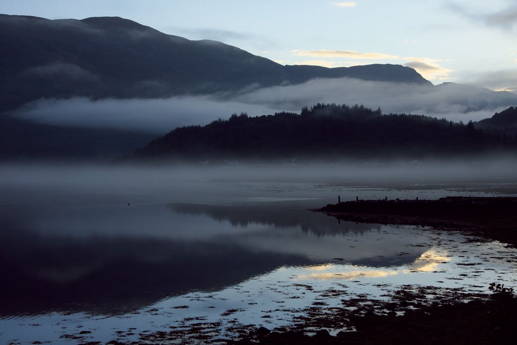 Dawn on Loch Leven [3] by Jaime Tutzo