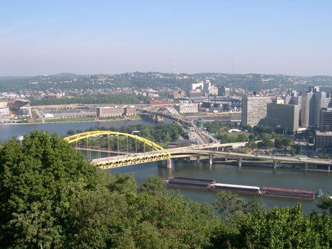 Fort Pitt Bridge, Pittaburgh by Bhapy Sun