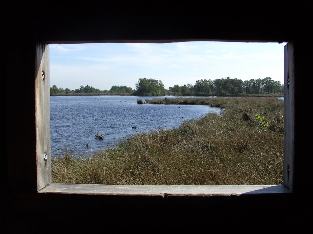 Doorkijk vanuit vogelkijkhut by Pieter Hofman