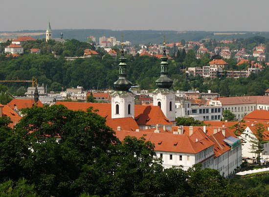 Praga #328 Widok z wieży na Petřínie #2 by Artur Ziembaczewski