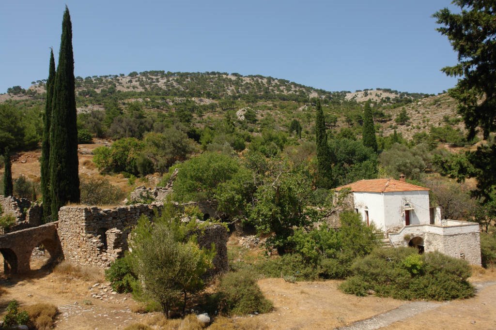 Close to Nea Moni monastry, Chios, Greece by sucramresse