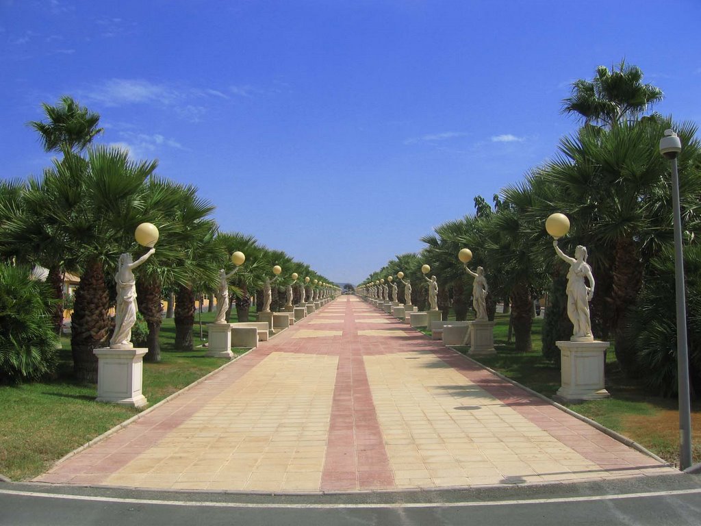 Mazarron Country Club statues by day, Costa Calida, by AndyBooth by AndyBooth