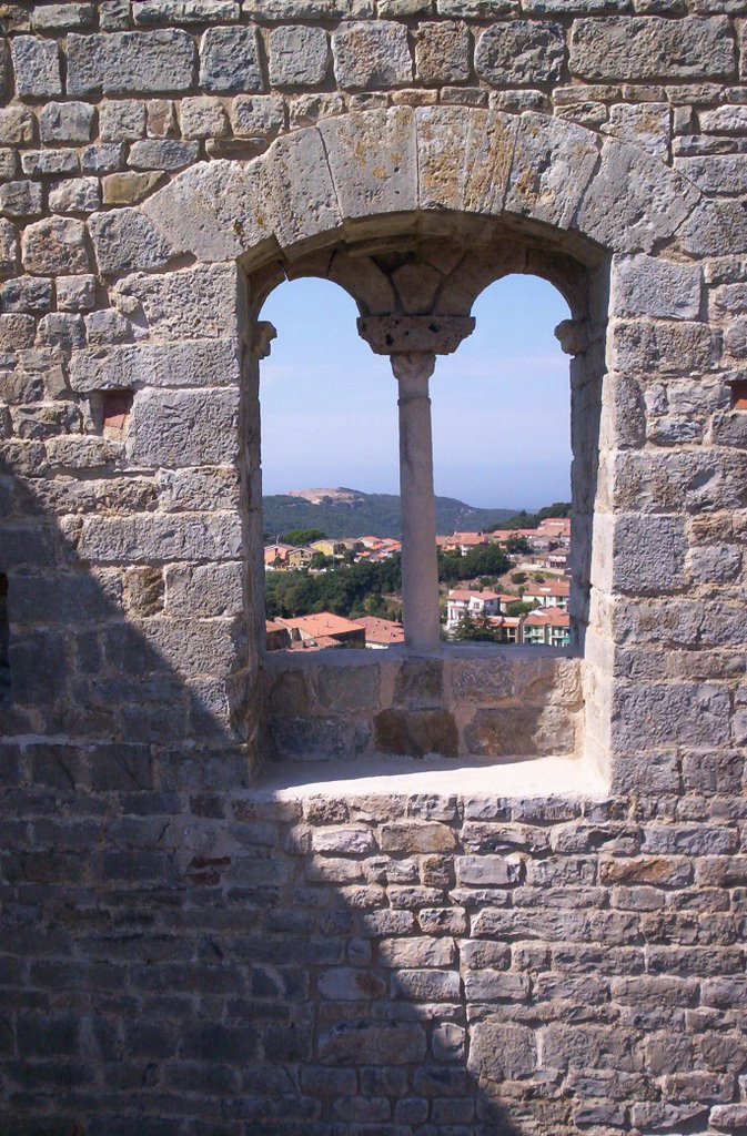 Panorama dalla Rocca di Campiglia Marittima by carlo albonico