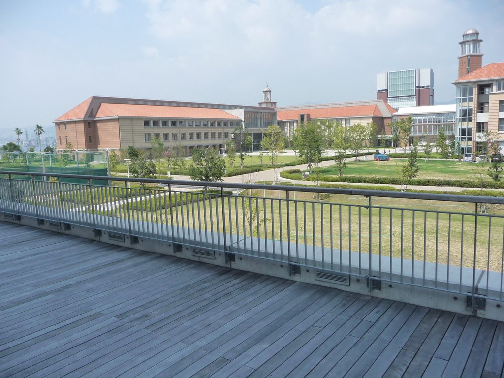 Hyogo University of Health Sciences from Kobe Shukugawa Gakuin University 神戸夙川学院大学から見た兵庫医療大学キャンパス by Daichi Kohmoto ☆河本大地