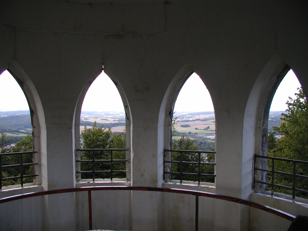 AUF DEM KAHLENBERGTURM by H.Blum