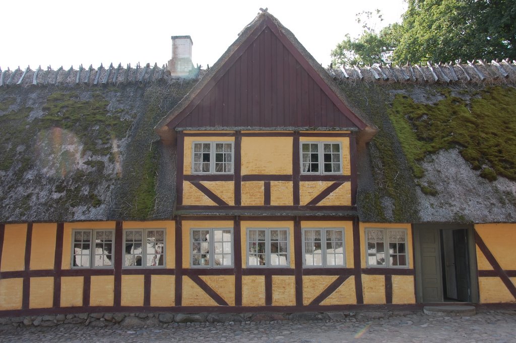 Stuehuset til Vandmøllen på Frilandsmuseet by Anders Dinsen