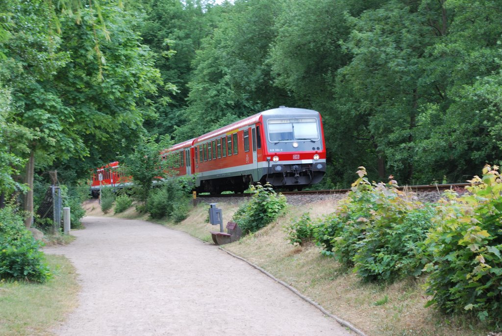 Plön, Bahn bei der Strandweg by franton