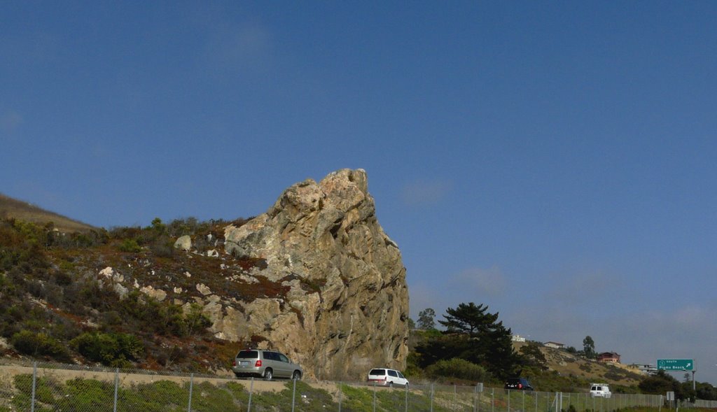 Landmark Pismo Freeway Rock by ourmailbox